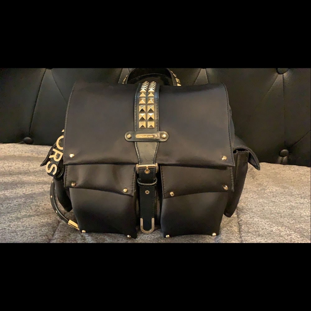 Studded Michael Kors Backpack